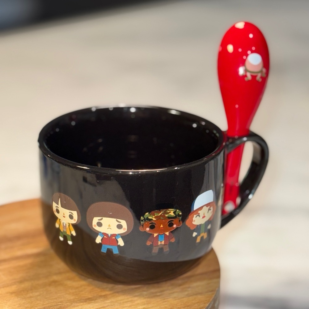 Loungefly Stranger Things Mug with Spoon